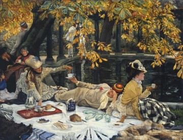 Picnic Arte - El picnic James Jacques Joseph Tissot